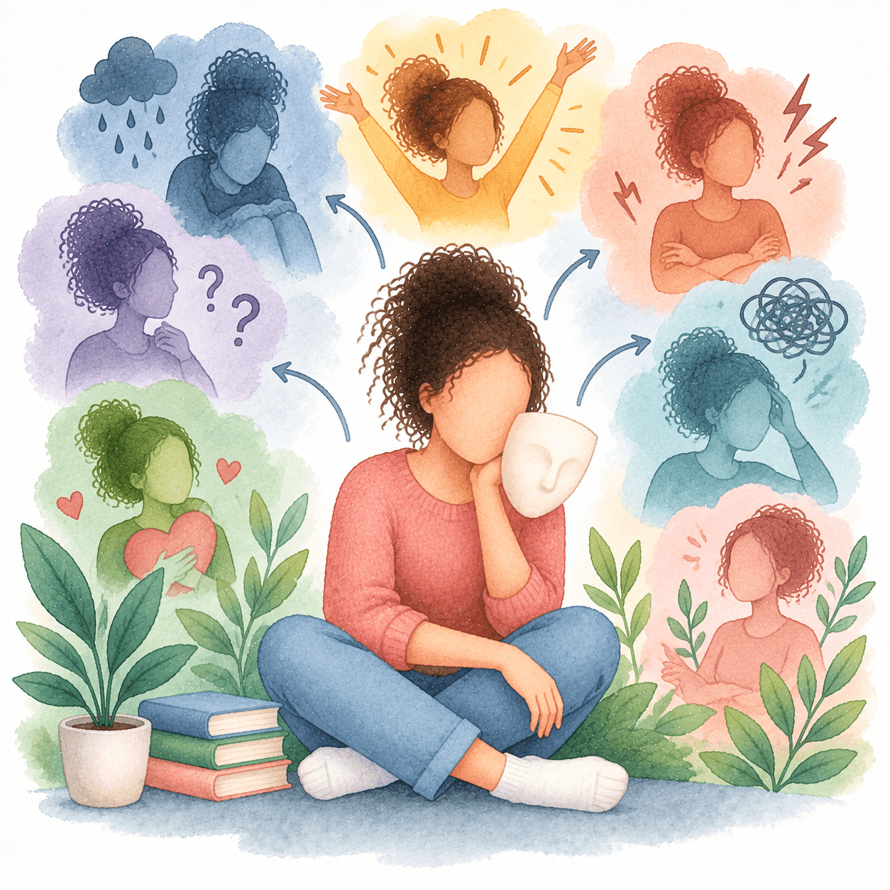 Personality resource illustration