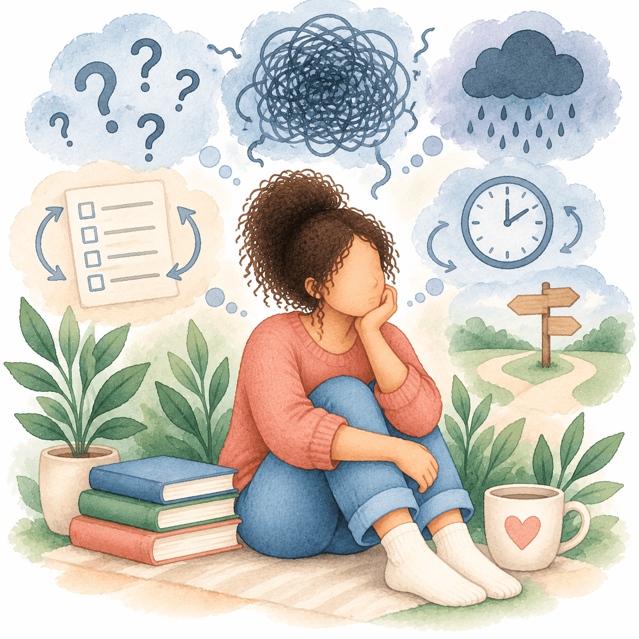 Worry resource illustration